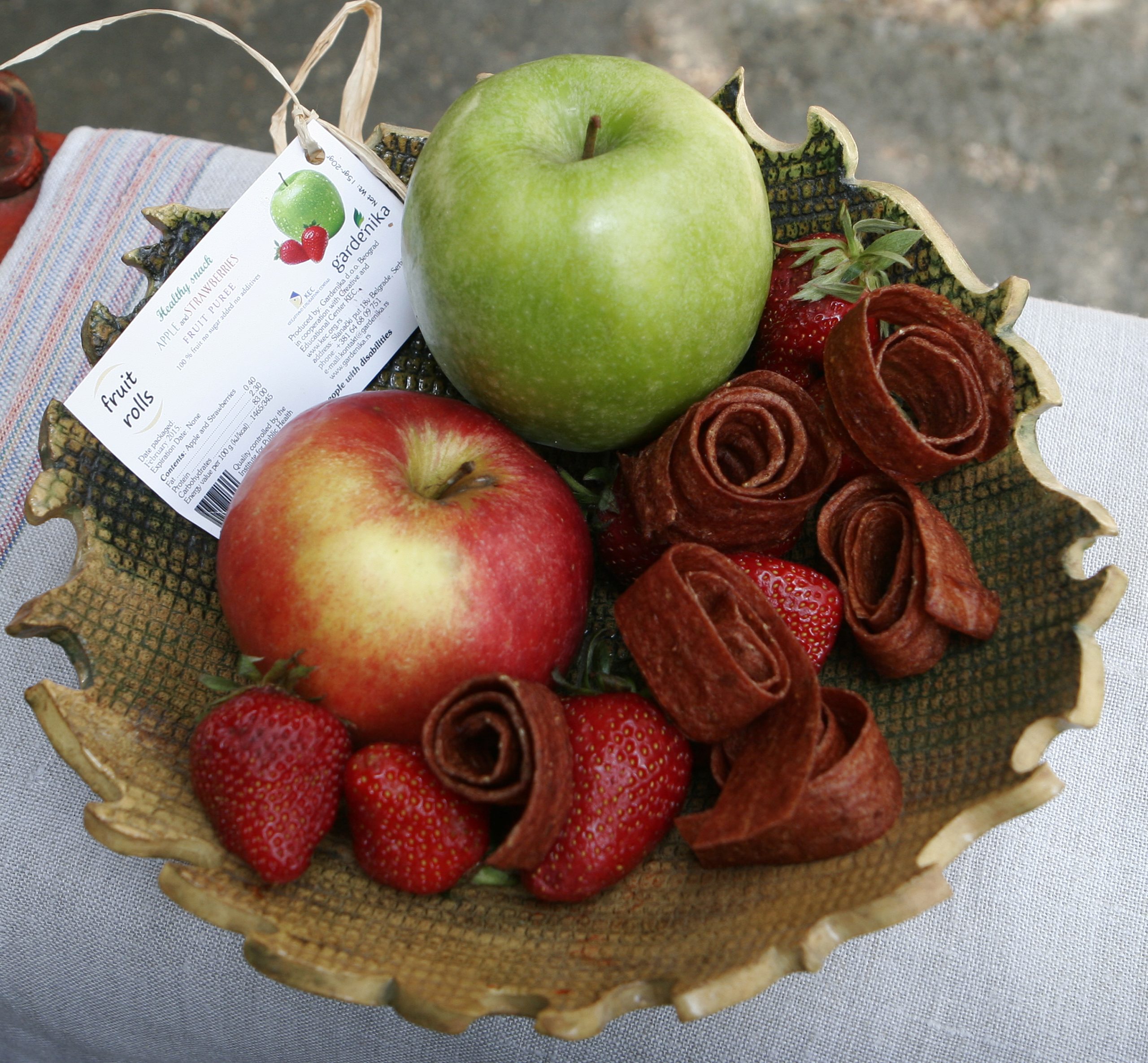 Gardenika u posebno higijenski zadovoljenim uslovima proizvodi voćne rolnice